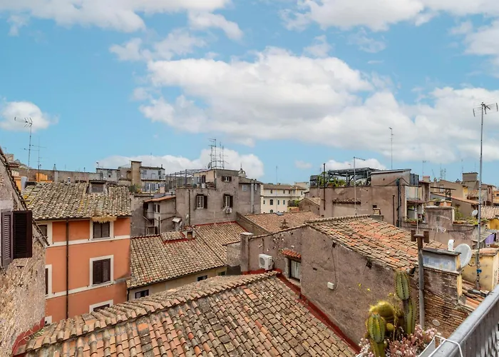Campo Dei Fiori Sun With Balcony Apartament Rzym